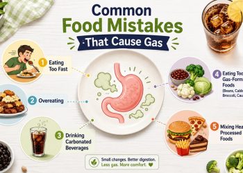 common food mistakes that cause gas