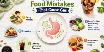 common food mistakes that cause gas
