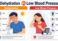 Dehydration vs Low Blood Pressure