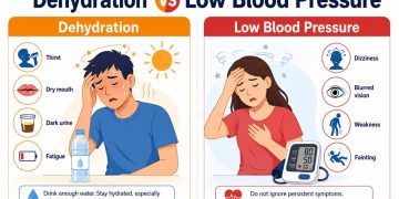 Dehydration vs Low Blood Pressure