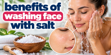 benefits of washing face with salt